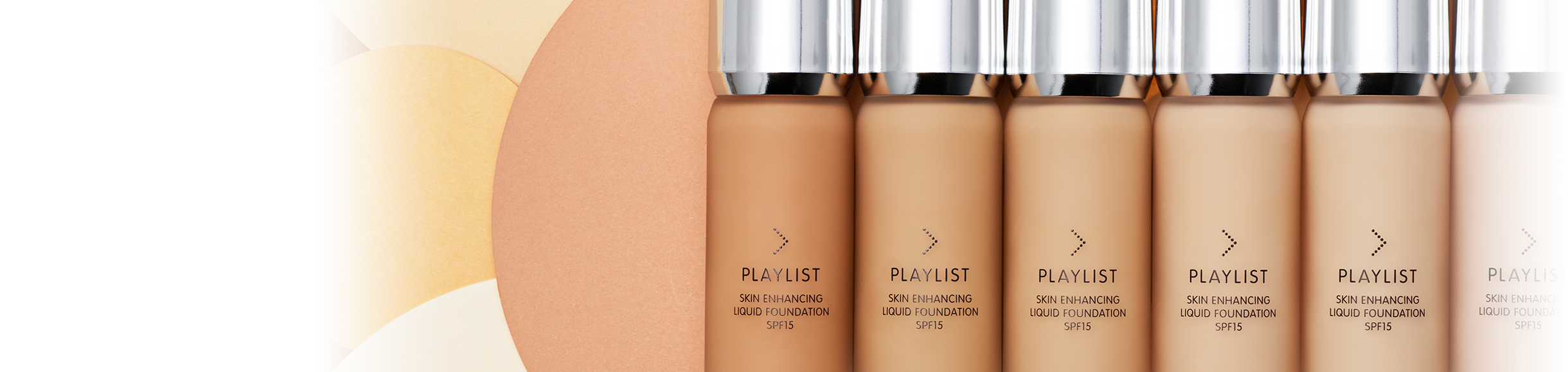 FOR BEAUTIFUL SKIN by PLAYLIST アーティストの理想を完成させた 肌を美しく仕上げる ベースメイク&フェースカラー