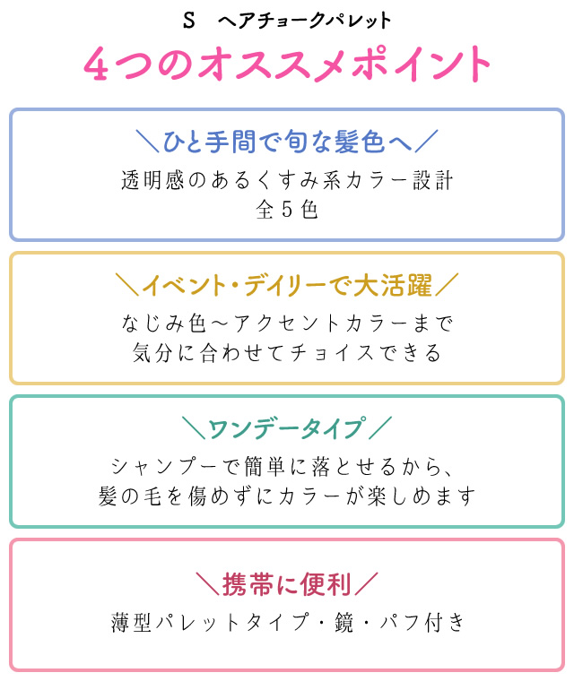 資生堂とCチャンネルクリッパーが共同企画した新発想のヘアカラーアイテム説明