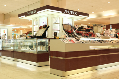 津山・天満屋 1階化粧品売場 資生堂ショップ | 資生堂の化粧品