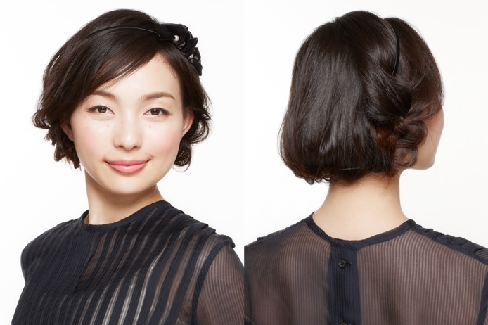 三つ編み&とめるだけ!超簡単パーティーヘア【写真解説付き】