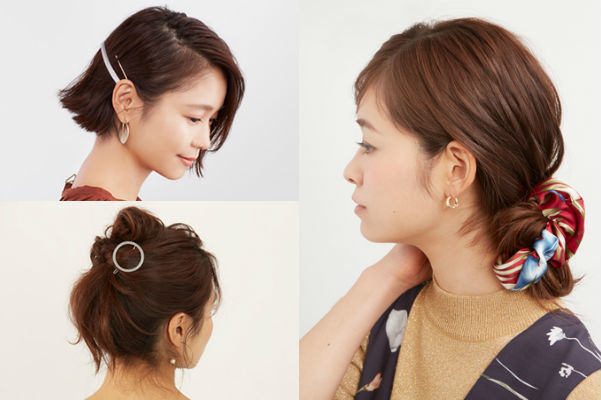 1分でできるヘアアレンジまとめ。不器用でも可愛く仕上がる!