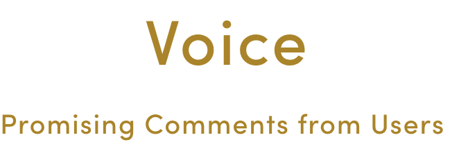 Voice Promising Comments from Users