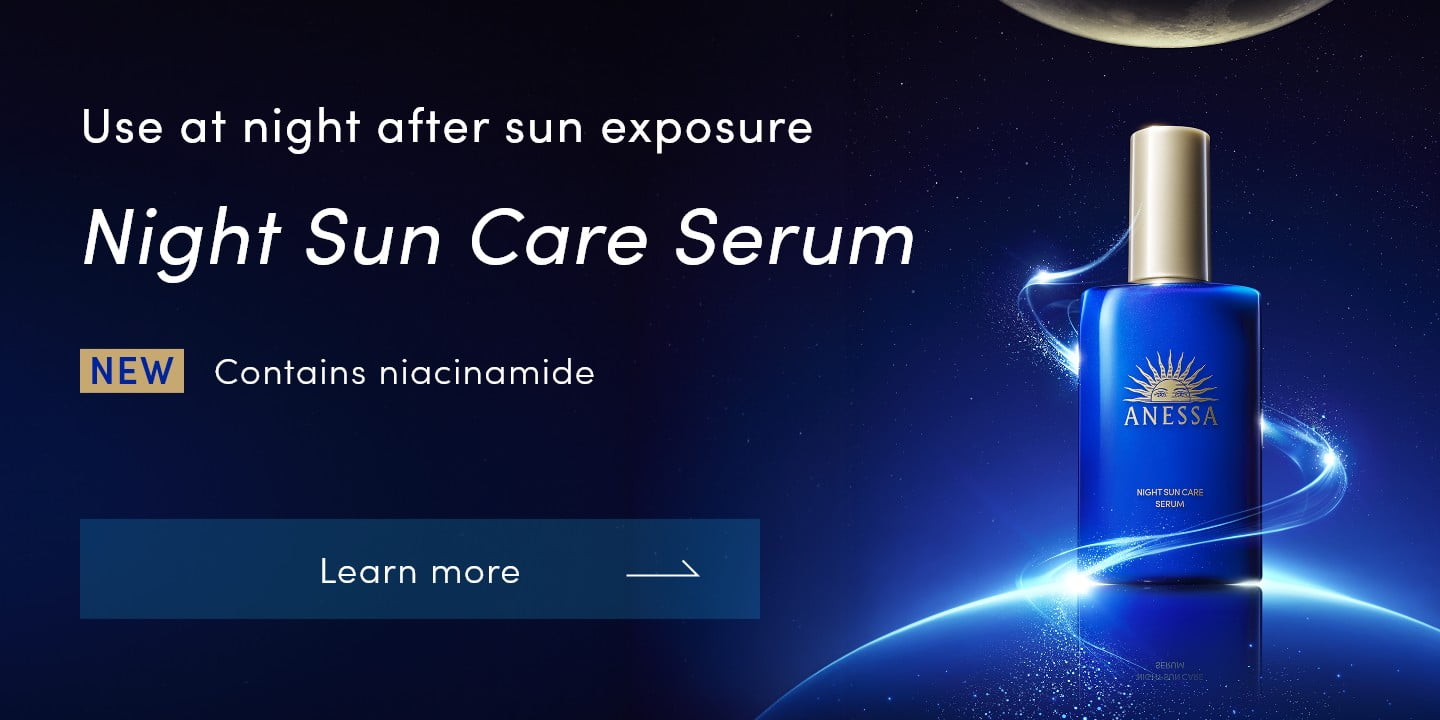 Use at night after sun exposure Night Sun Care Serum
