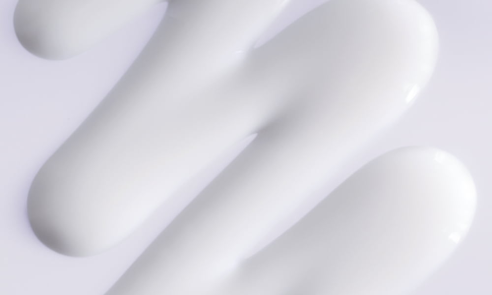 塗布している様子