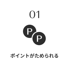 01.ポイントがためられる