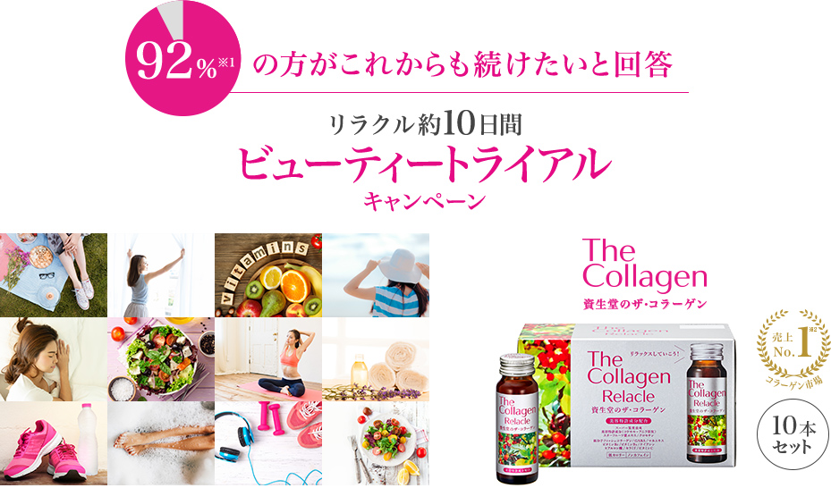 ザ・コラーゲン リラクル ビューティートライアルキャンペーン