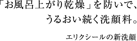 エリクシール うるおい続く新洗顔誕生 オンラインショップ ワタシプラス 資生堂 エリクシール うるおい続く新洗顔誕生 オンラインショップ ワタシプラス 資生堂