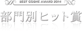 部門別ヒット賞