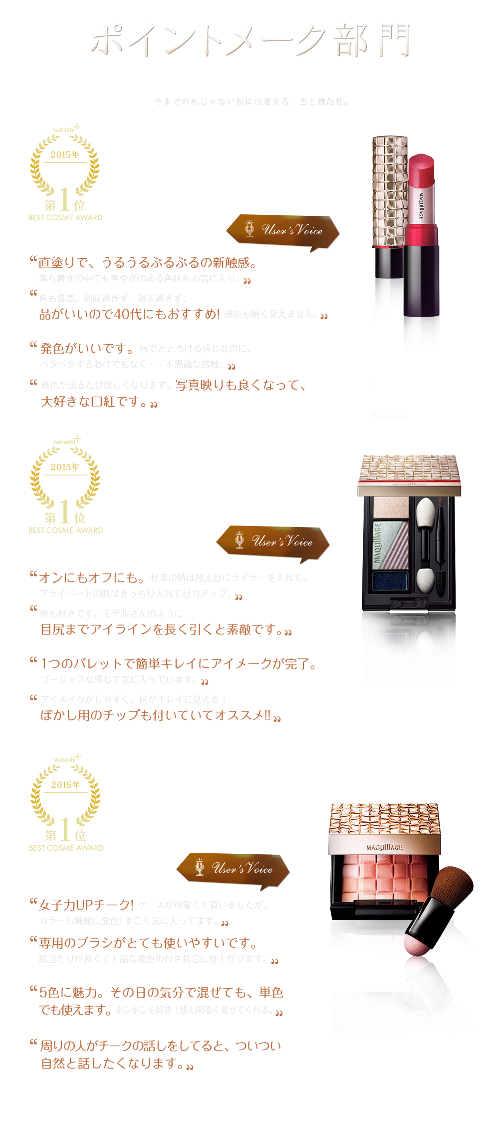 ポイントメーク部門