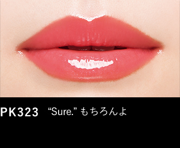 PK323 “Sure.” もちろんよ