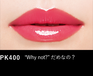 PK400 “Why not?” だめなの？