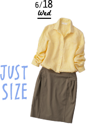 6/18 Wed JUST SIZE