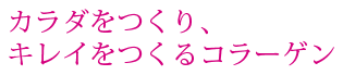 塑體、美容的膠原蛋白