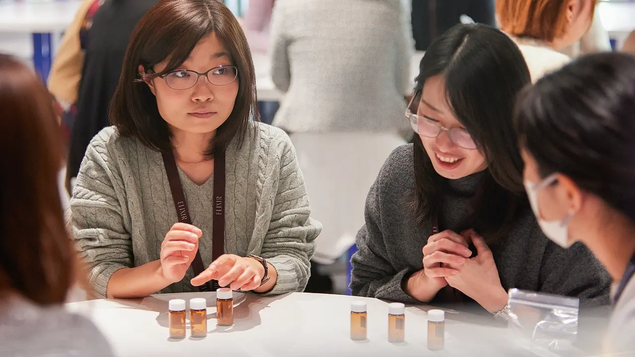 製品の意見交換会の様子