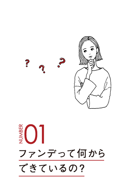 ファンデって何からできているの？