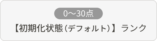 0〜30点 【初期化状態（デフォルト）】ランク