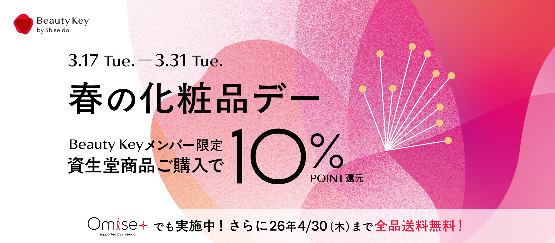 春の化粧品デー