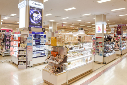 北海道の店舗 資生堂の化粧品 コスメ ワタシプラス 資生堂