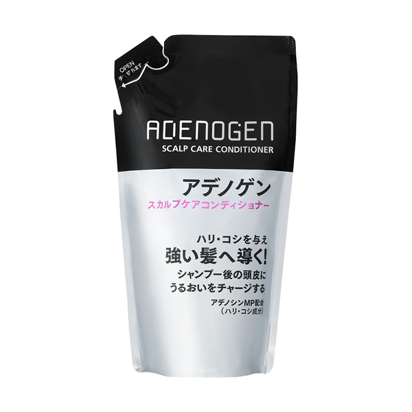 アデノゲン/スカルプケアコンディショナー (つめかえ用) <ヘアコンディショナー> 310mL ハリ・こし ボリュームUP ノンシリコーン/資生堂/shiseido アデノゲン/スカルプケアコンディショナー (つめかえ用) <ヘアコンディショナー> 310mL ハリ・こし ボリュームUP ノンシリコーン/資生堂/shiseido