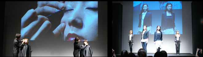Make-up Showの様子