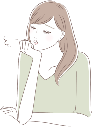 ふと鏡を見た時自分に自信が持てない