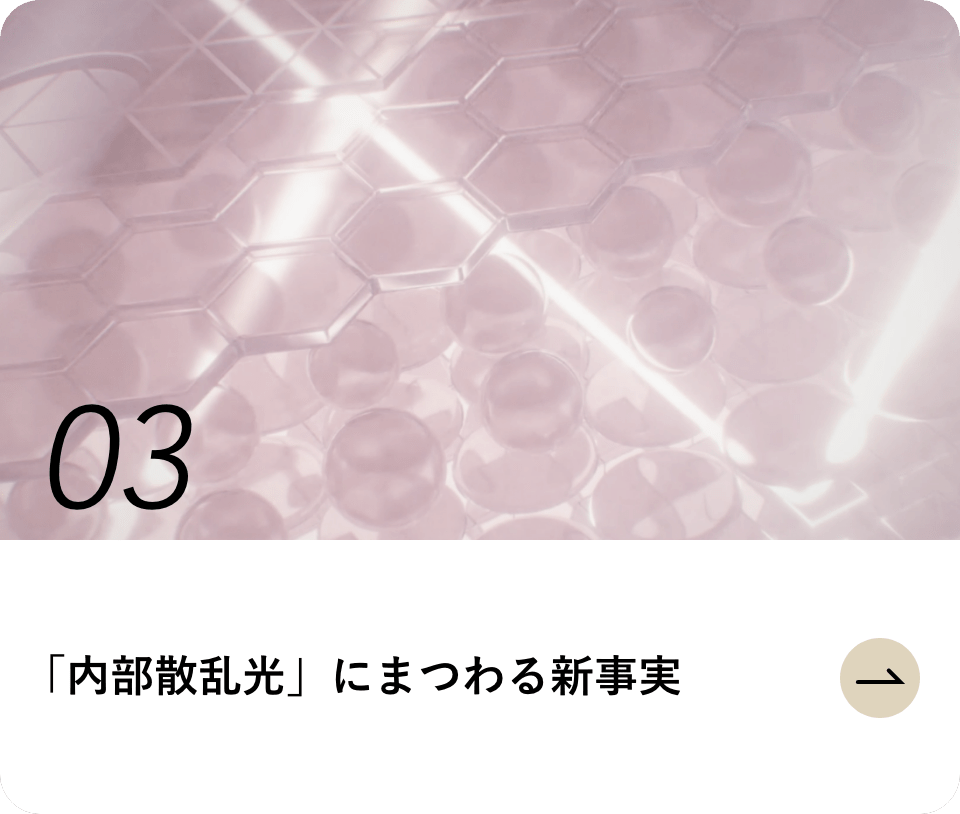 「内部散乱光」にまつわる新事実