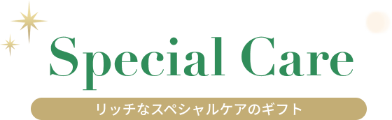 Special Care リッチなスペシャルケアのギフト