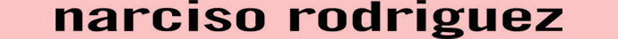 narciso rodriguez