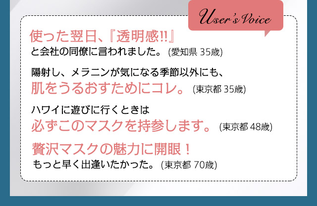 User's Voice