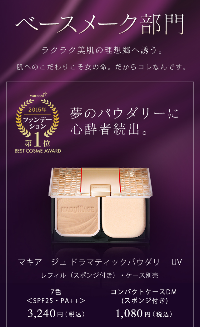 ベースメーク部門