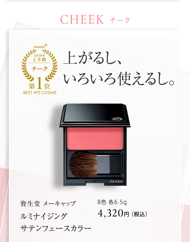 資生堂 メーキャップ ルミナイジング サテンフェースカラー