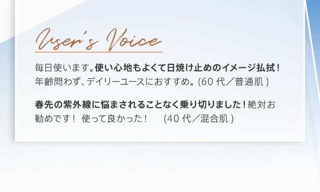 Users Voice