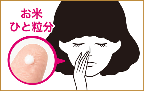 お米ひと粒分 イメージ