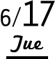 6/17 Tue