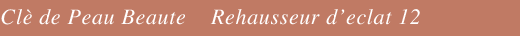 Clè de Peau Beaute Rehausseur d’eclat 12