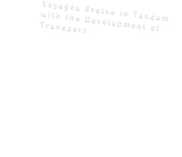 旅と花椿 Voyage and Hanatsubaki  Voyages Evolve in Tandem with the Development of Transport