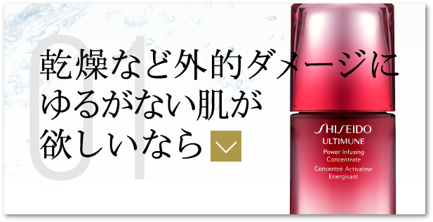 乾燥など外的ダメージにゆるがない肌が欲しいなら