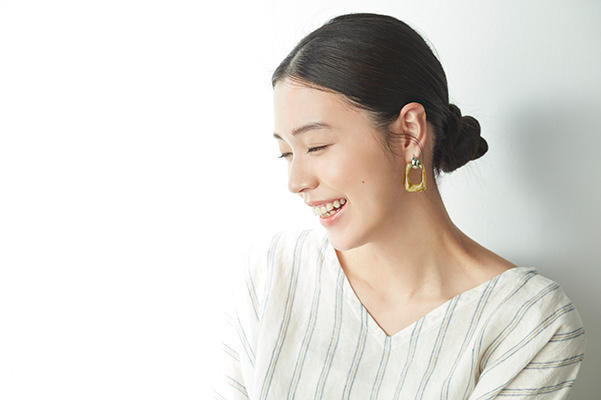 多毛さんのまとめ髪完成画像