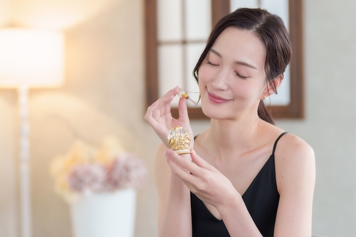 「香り」を使って不快な症状を和らげる