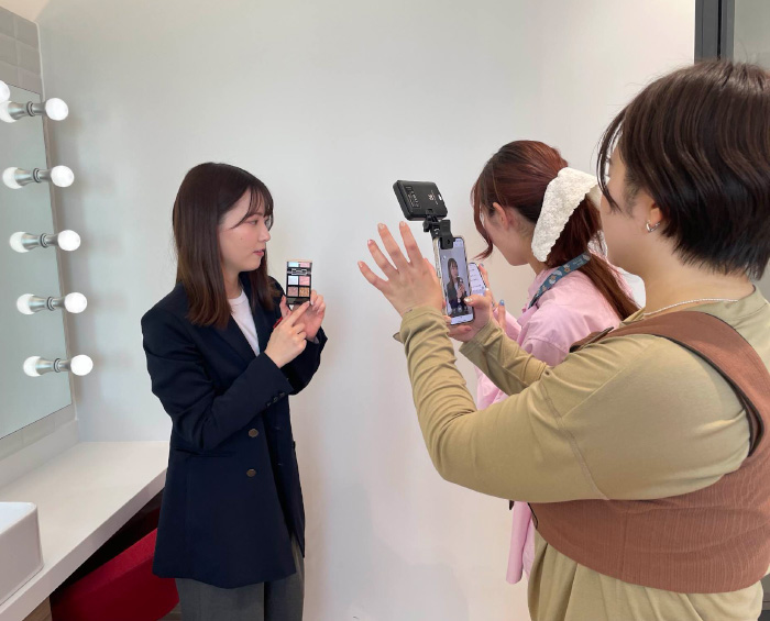 撮影の様子