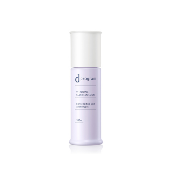 ｄ プログラム　バイタライジング＆クリア　エマルジョン　ＥＸ　(医薬部外品)　＜敏感肌用乳液＞ 100mL　4,510円（税込）