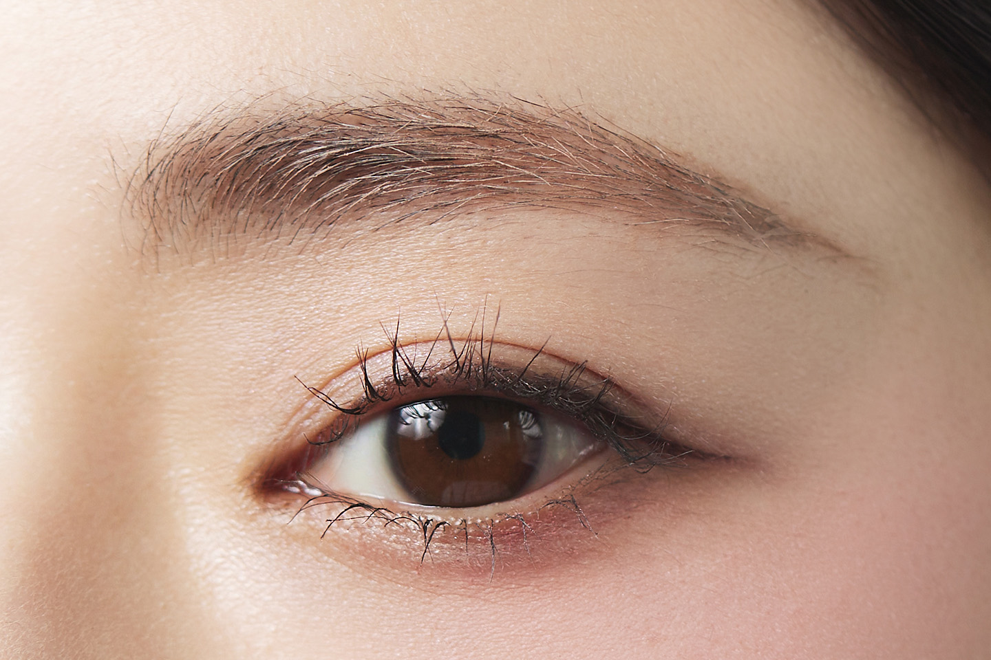 目もとのアップ