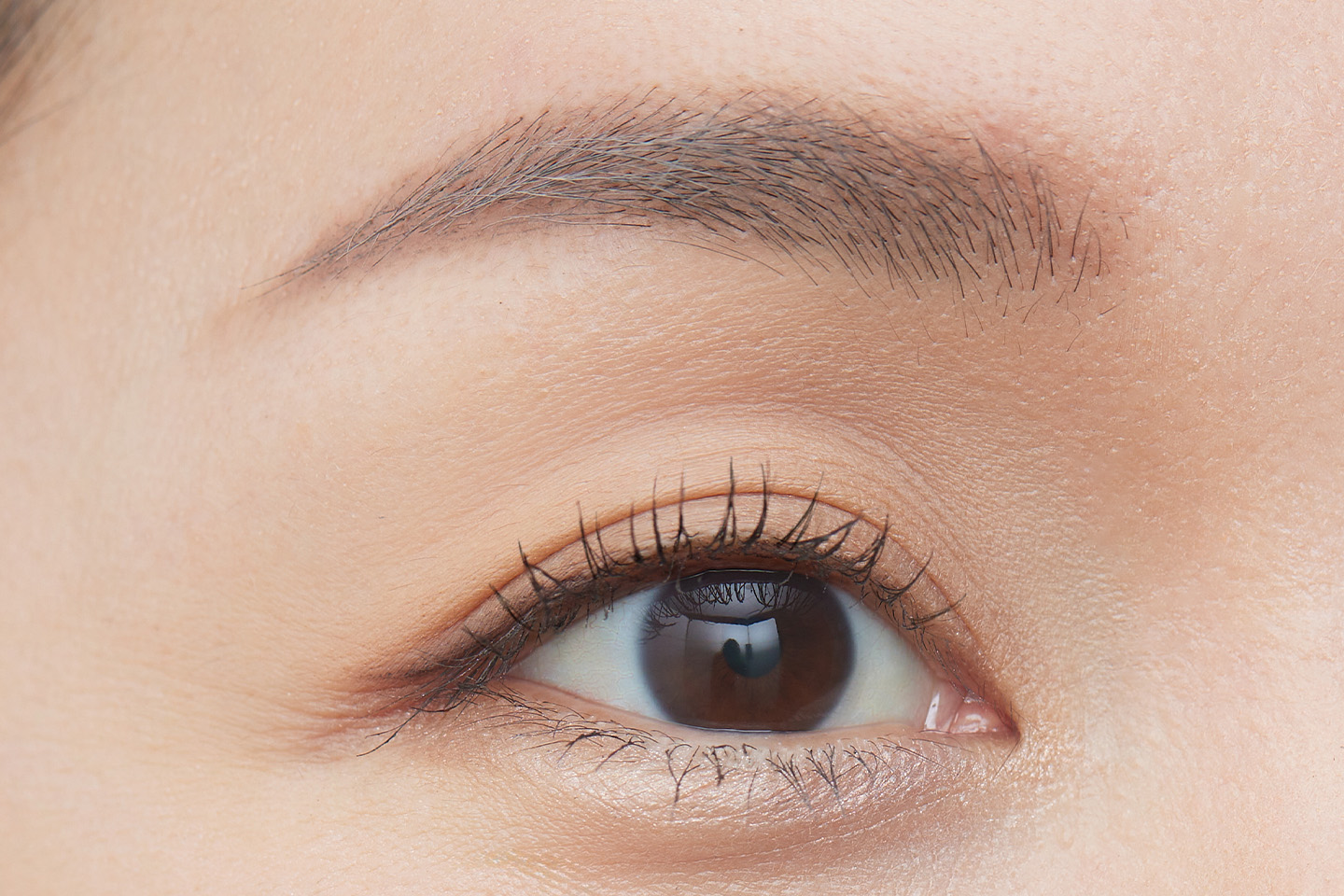 目もとのアップ