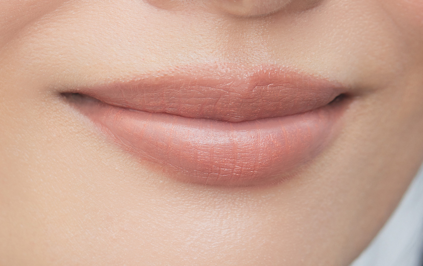 口もとのアップ