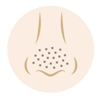 黒ずみ毛穴の画像