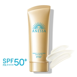 「アネッサ パーフェクトＵＶ　スキンケアジェル　ＮＡ」【 SPF50+・PA++++ 】 90g　2,508円(税込) 