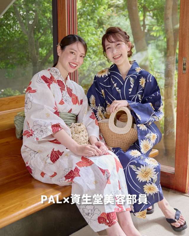 PAL×資生堂美容部員！浴衣&メイクコラボ