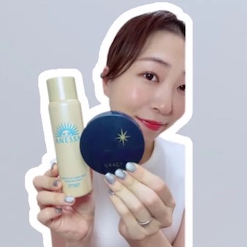 美容部員かどまゆが教える！日焼け止めの塗り直し方法