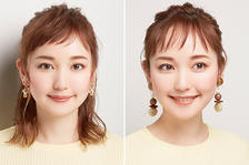 【丸顔解消ヘアアレンジ】ハーフアップ&まとめ髪のやり方♪シャープに見せるテクニックって?