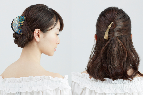 ヘアクリップ コームを使った簡単ヘアアレンジ たった30秒でまとめ髪完成 美容の情報 ワタシプラス 資生堂